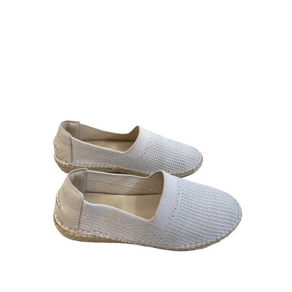 Cole Haan Womens Tan Espadrille Slip-On Loafers Flats Size 8B SKU 8408 - Picture 4 of 13